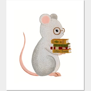 Reading Mouse Posters and Art